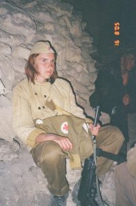 Астраханцы в поисковой экспедиции в Аджимушкайских каменоломнях, г.Керчь, 2005 год